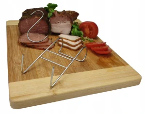 Jednoduchý hák na údenie mäsa JA Stallux 4 mm 17 cm
