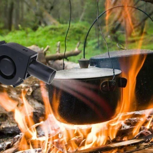 Elektrický grilovací ventilátor QIUMINGTAO