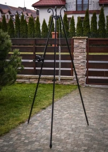 Záhradný krb 80 cm, dĺžka 210 cm