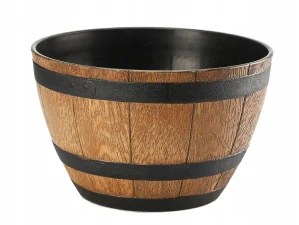 Kvetináč Verdenia 40 cm x 40 x 24,5 cm priemer 40 cm plastové odtiene hnedej a béžovej