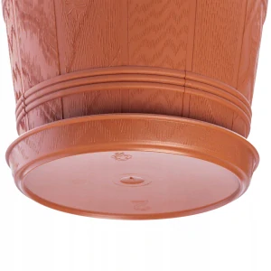Kadax kvetináč 26 cm x 34 x 29,5 cm priemer 34 cm plastové odtiene oranžovej
