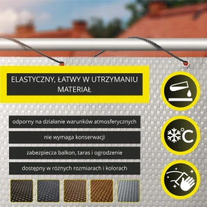 Poťah, rohož 90 x 700 cm technoratan