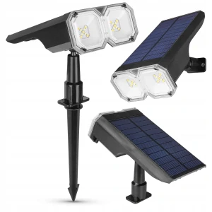 Solárna lampa Masterled, čierna, 26 cm, 1 ks.