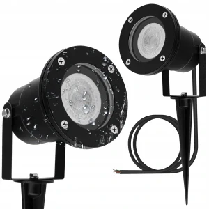 Solárna lampa Lumiled, čierna, 32 cm, 1 ks.