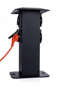 Obdĺžnikový stĺp osvetlenia MCJ žiadny) 30 cm čierny