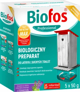Biofos prípravok na latríny a suché WC 250 g