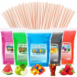 Pomôcka na cukrovú vatu Zázraky na tyčinke Žuvačka Cukrová vata 500g Doypack S modrá 1 W + 104 ďalších produktov