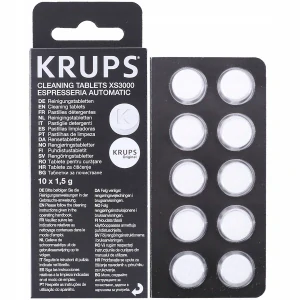Krups tablety na čistenie kávovaru Krups XS3000, 10 kusov