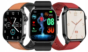 Viacfarebné inteligentné hodinky Lazird SmartWatch ECG GLUCOSE