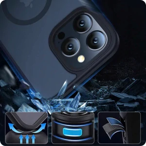 Solt chrbty pre Apple iPhone 13 Pro Max, kompatibilné s MagSafe, čierne