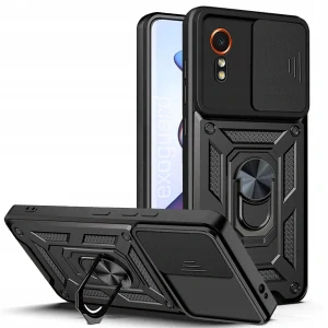 Zadné strany Exoguard pre SAMSUNG GALAXY XCOVER 7 CAMSHIELD CASE čierne