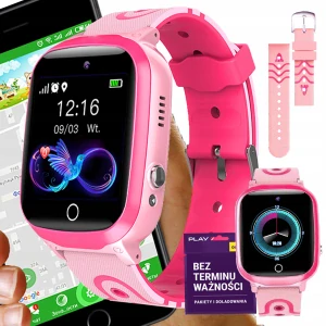 Modré detské inteligentné hodinky KidWatch a9s