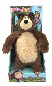 Interaktívny plyšový medveď Miša Simba, 26 cm