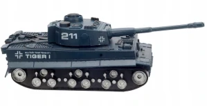 Diaľkovo ovládaný RC tank QULKI L00391 so svetlom a zvukom