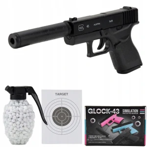 Tlmič pištoľových guličiek Glock Asg Metal 800