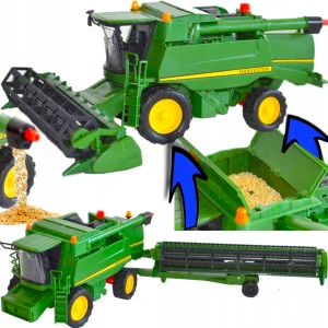 JOHN DEERE T670 VEĽKÝ KOMBINÁT NA ÚROVU POHYBNÉ PRVKY HRAČKA POHONU TRAKTORA
