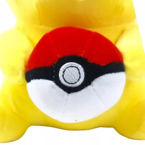 Ikonický maskot Pikachu s pokeballom - veľký plyšový pokémon mäkký 40 cm