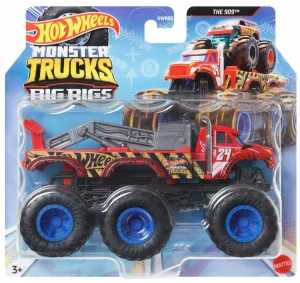 HOT WHEELS Monster Trucks 6-kolesové nákladné auto 1:64 The 909 HWN90
