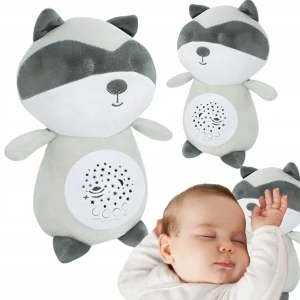 SZUMIŚ INTERAKTÍVNY SNUMPY BEAR LED STARS PROJEKTOR RACOOC CUDDLE HRAČKA