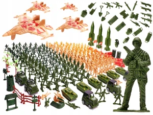 Figúrky VOJACI VOJENSKEJ ZÁKLADNE Army XXL SET