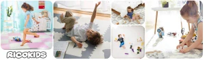 Ricokids Penová podložka Puzzle 6 ks