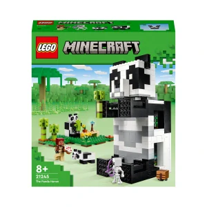 LEGO Minecraft 21245 Panda Sanctuary + LEGO Minecraft 21164 Koralový útes