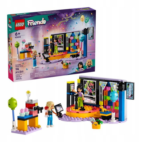 LEGO Friends 42610 Karaoke Party + LEGO Friends 41740 Aliyina izba