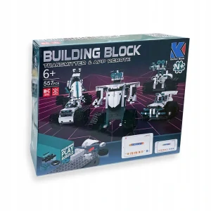 Diaľkovo ovládané bloky vzdelávacieho robota 3v1