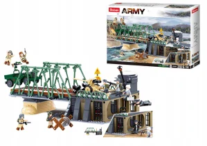 BLOKY 2.SV. ARMÁDNA VÝPRAVA CEZ MOST 769 EL. + Certifikát „Super Block Constructor“.