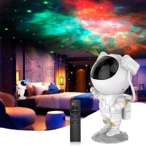 NAJNOVŠIE STAR PROJEKTOR LED NOČNÁ LAMPA PROJEKTOR OBLOHA ASTRONAUT DIAĽKOVÉ