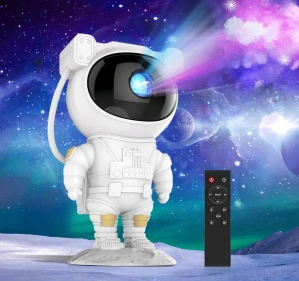PROJEKTOR STARS PROJEKTOR NOČNÁ LAMPA PROJEKTOR PRE DETI LED LASER ASTRONAUT