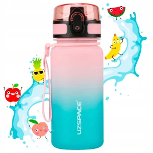 FĽAŠA NA VODU PRE DETI 350ml vyrobená z Tritanu Fľaša na vodu do školy, škôlky