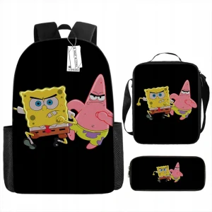 Nové SpongeBob SquarePants ŠKOLSKÁ SÚPRAVA BATOH A4 TAŠKA NA PEČNÍK
