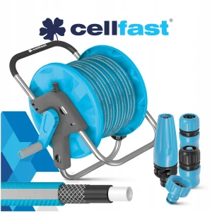 Sada: Hadicový vozík CELL-FAST 55-630 + 2 ďalšie produkty