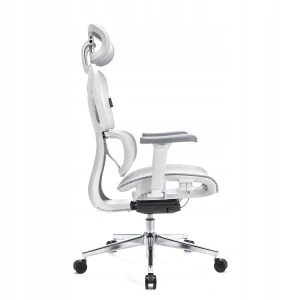 KANCELÁRSKA STOLICIA STOLIČKA ERGONOMICKÁ STOLIČKA LEVANO CONTROL PRO WHITE