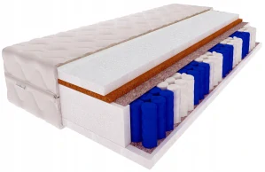 Matrace s taštičkovými pružinami Tompol Prestige Kokos 160x200 x 26cm H4, H5