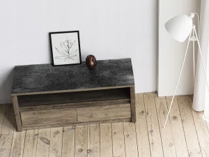 DecoMeister betón imitujúci dyhu 90 x 210 cm
