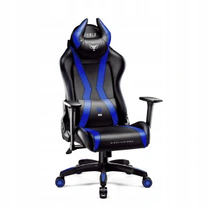 Otočné kreslo Diablo Chairs, odtiene modrej
