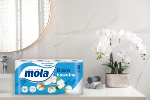 Mola toaletný papier neparfumovaný 8 ks.