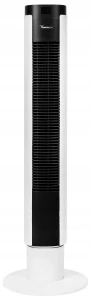 Stĺpový ventilátor Thermeco Stĺpový ventilátor s diaľkovým ovládaním, voľne stojaci TFH01 50W biely