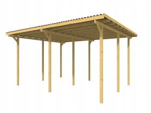 GARÁŽOVÝ KOBEREC 595x495cm DVOJNÁSOBNÁ DOSKA VYSOKÁ PVC