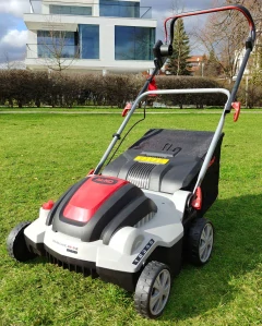 Vertikutátor vertikutátor elektrický AL-KO 1400 W 36 cm 2 VALCE Kôš 50 l 2v1