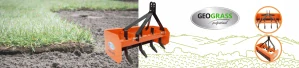 Grejder, radlice, skriňový kôš na traktor Geograss RBB4FT 120 cm