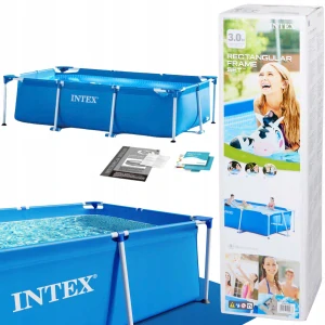 INTEX OBDÚŽNÍKOVÝ RODINNÝ ZÁHRADNÝ BAZÉN 300 x 200 x 75 cm