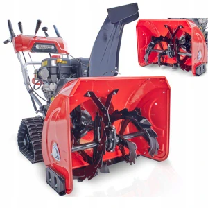 HECHT 9666 DVOJSTUPŇOVÁ BENZÍNOVÁ SNEHOVÁ FRÉZA MOTOR 252 cm3
