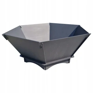 Veľký záhradný krb, priemer 75cm, oceľ 3mm.