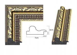 Zrkadlové továrenské nástenné zrkadlá obdĺžnikový rám plastový 600 x 1500 mm