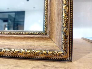 Zrkadlové továrenské nástenné zrkadlá obdĺžnikový rám plastový 700 x 1400 mm