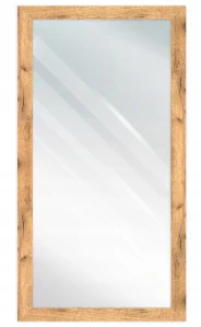 Zrkadlo v ráme 160x80 cm zlatý dub craft