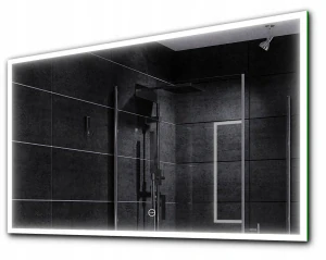 Alasta nástenný zrkadlový obdĺžnik 800 x 600 mm